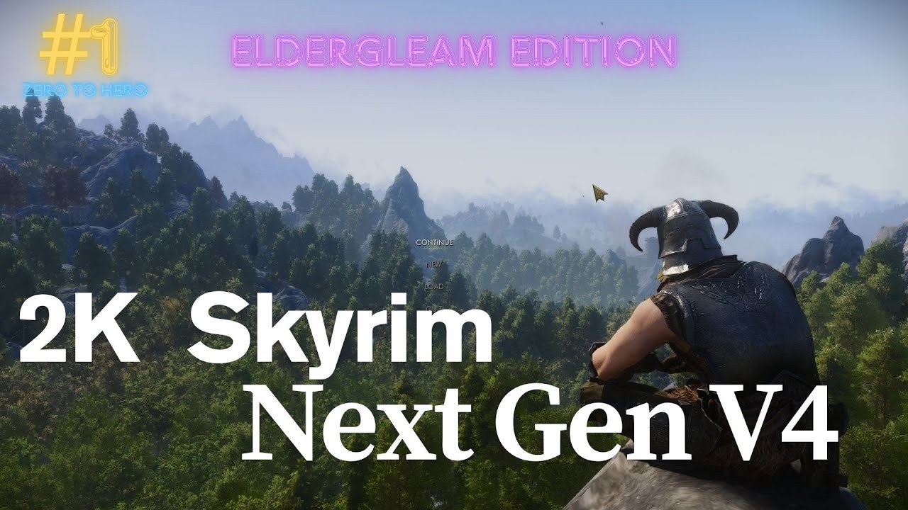 Skyrim Remastered - ELDERGLEAM NEXT-GEN 4.0- Episode 1
