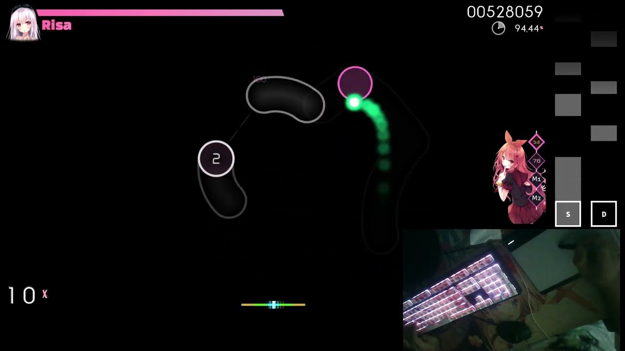 Liveplay for that anime circle clicking game - Cinnamon Symphony
