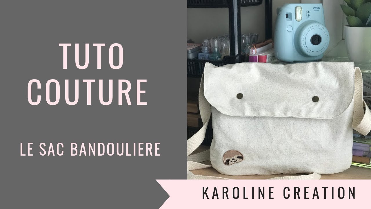 Tuto couture :  sac bandoulière/ Sac besace