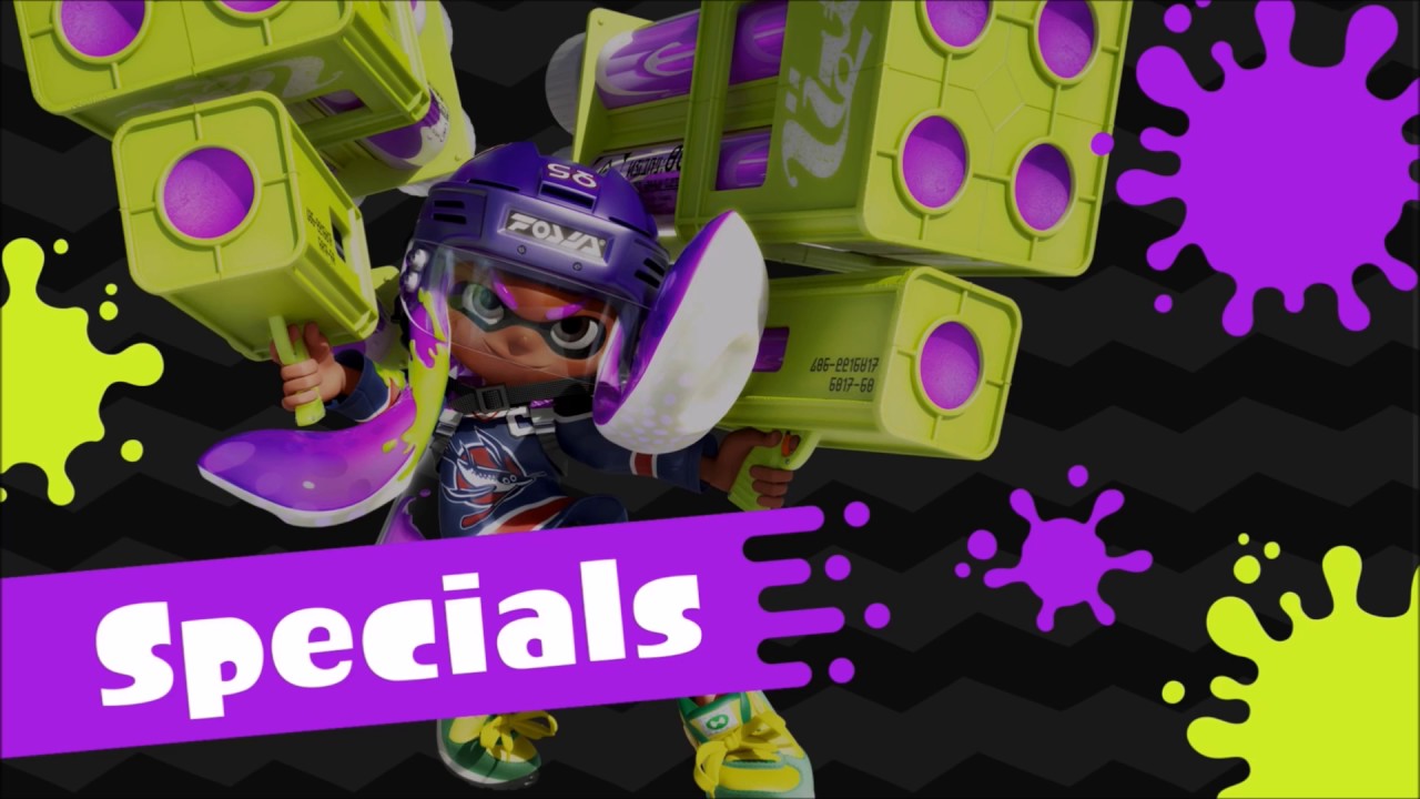Splatoon 2 Direct - All New Weapons, Sub Weapons, and Specials