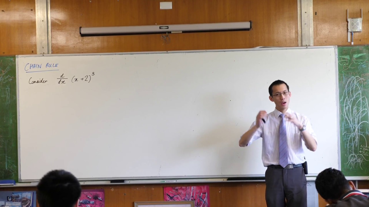 Chain Rule (1 of 3: Introducing a substitution)