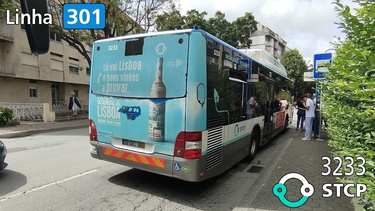 STCP 3233 - Linha 301 (video recording - collab)