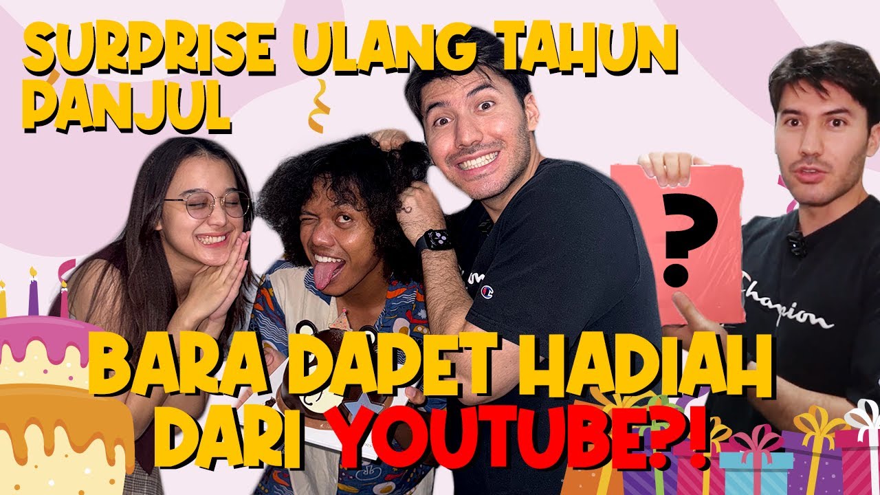 SURPRISE ULTAH PANJUL SEKALIAN UNBOXING SILVER PLAY BUTTON BARENG SI NENG