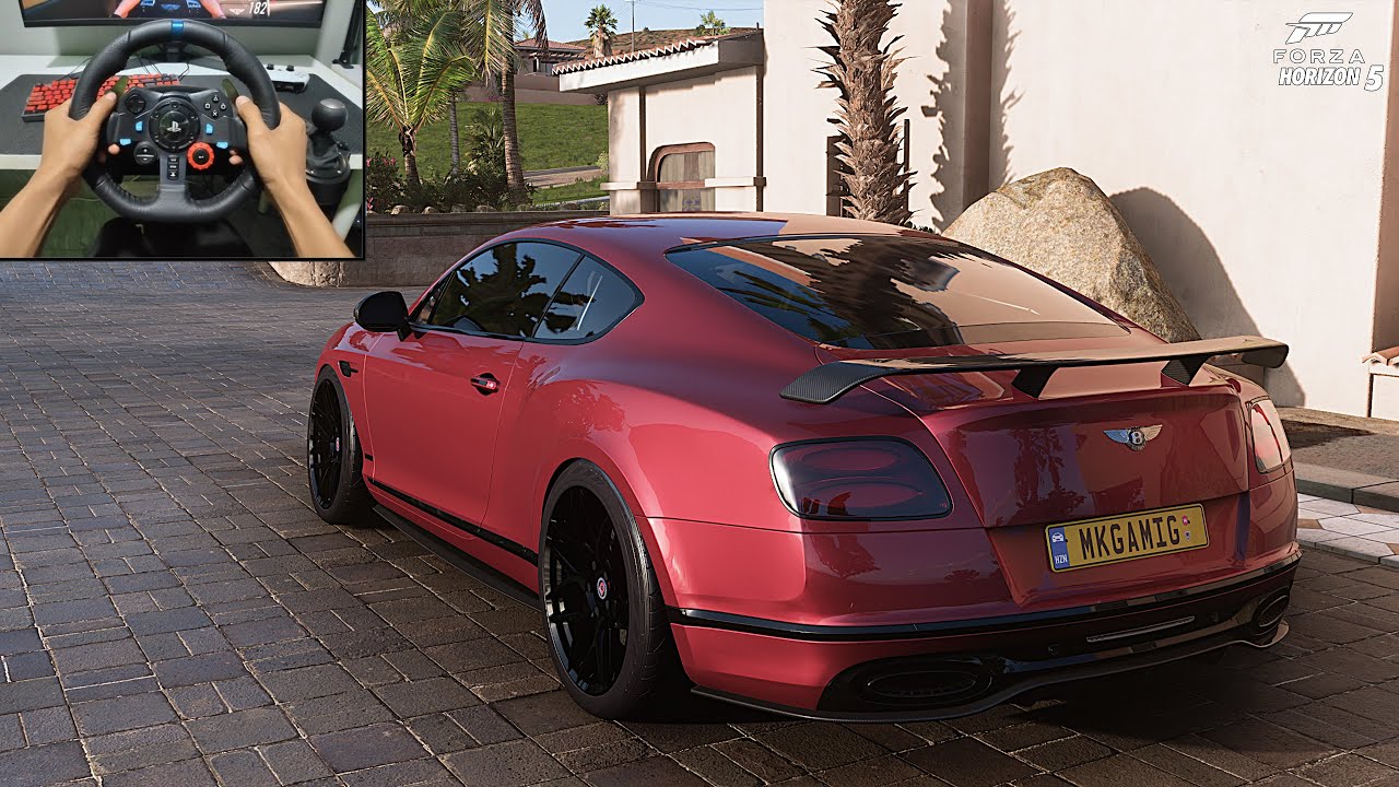 Bentley Continental Supersports 1307hp - Forza Horizon 5 Logitech G29 Steering wheel
