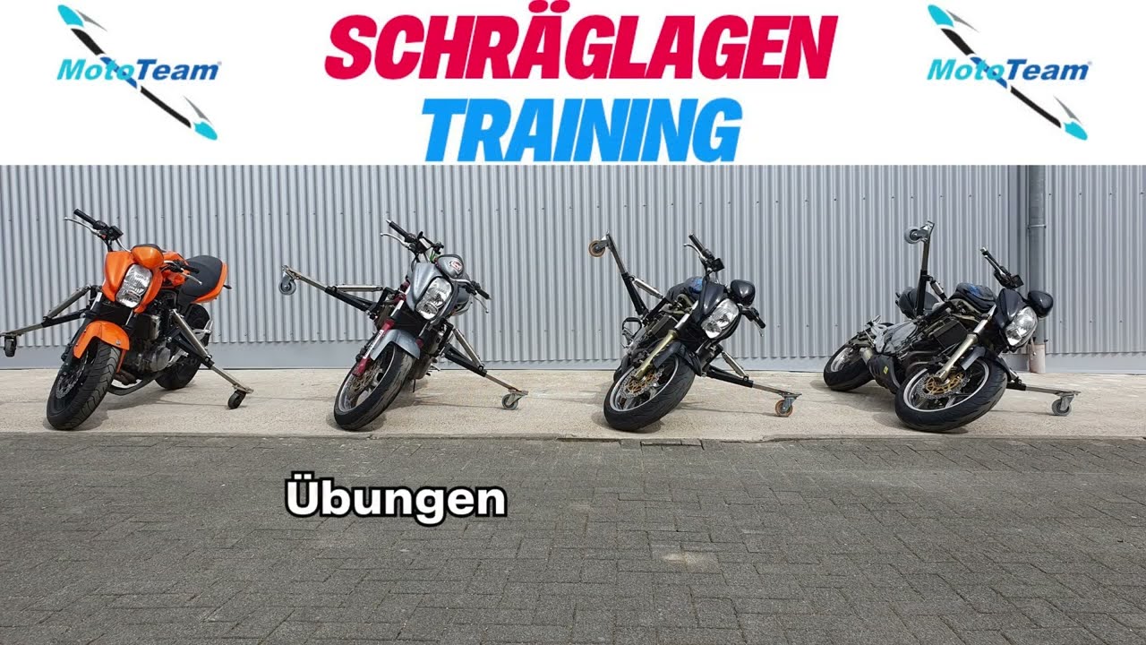 Schr&auml;glagentraining 🏍️ Sicher Kurvenfahren &ndash; Von Basics bis Knieschleifen! #MotoTeam #KurvenTraining