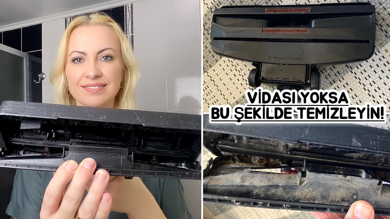 Vidasız Elektrikli Süpürge Başlığının İçi Nasıl Kolayca Temizlenir?