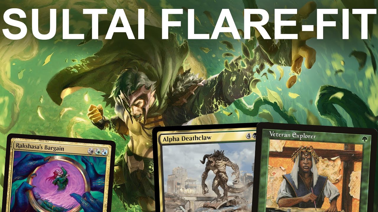 CULTIVATE AND OBLITERATE! Legacy Sultai Flare of Cultivation Nic Fit. MTG Fallout