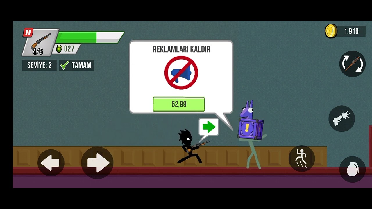 Stick vs Zombies 5 #oyun #stickvszombies