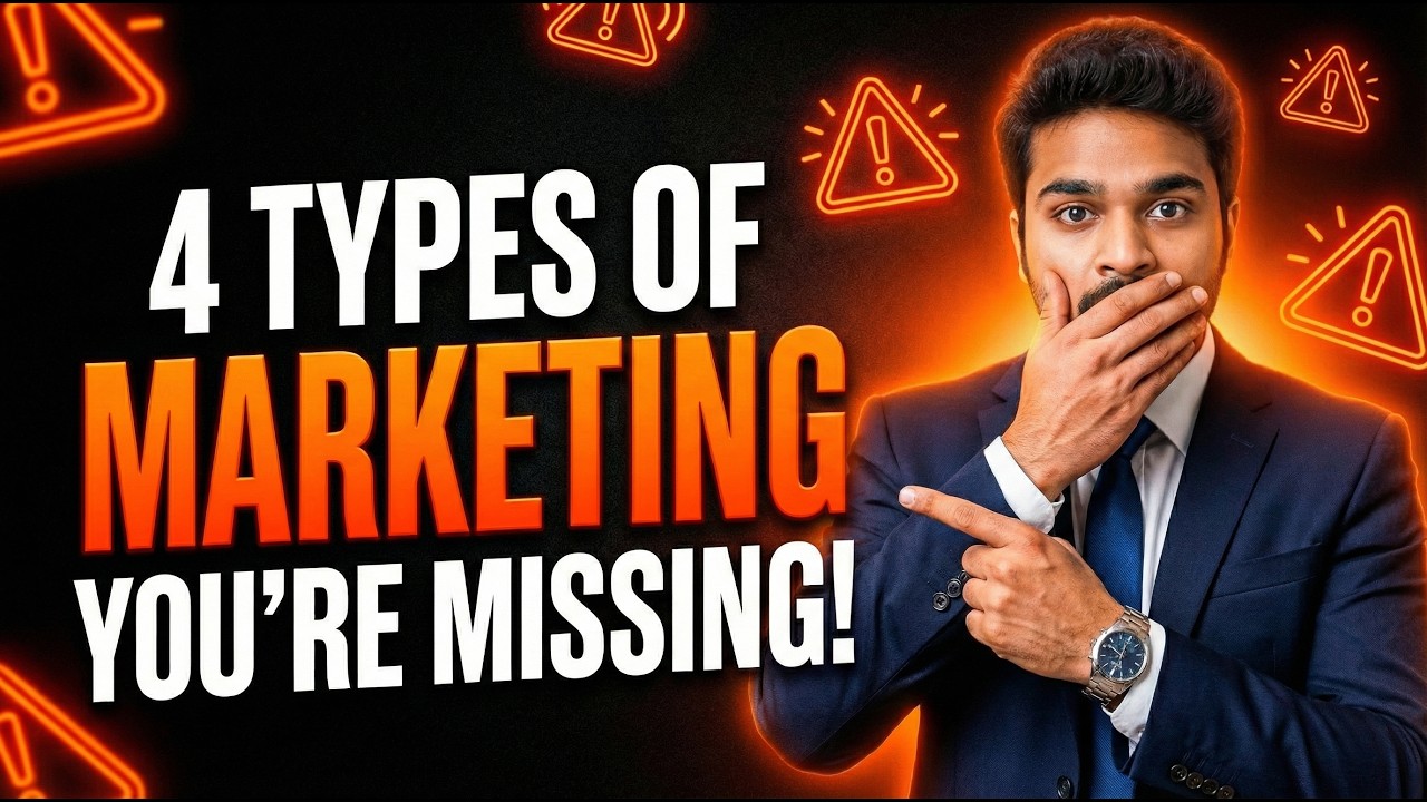 You&rsquo;re Missing These 4 Types of Digital Marketing (Don&rsquo;t Ignore This!)