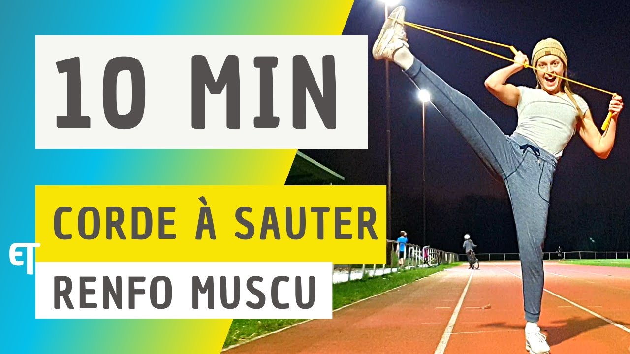 10 Min HIIT CORDE A SAUTER - Intermédiaire/Avancé