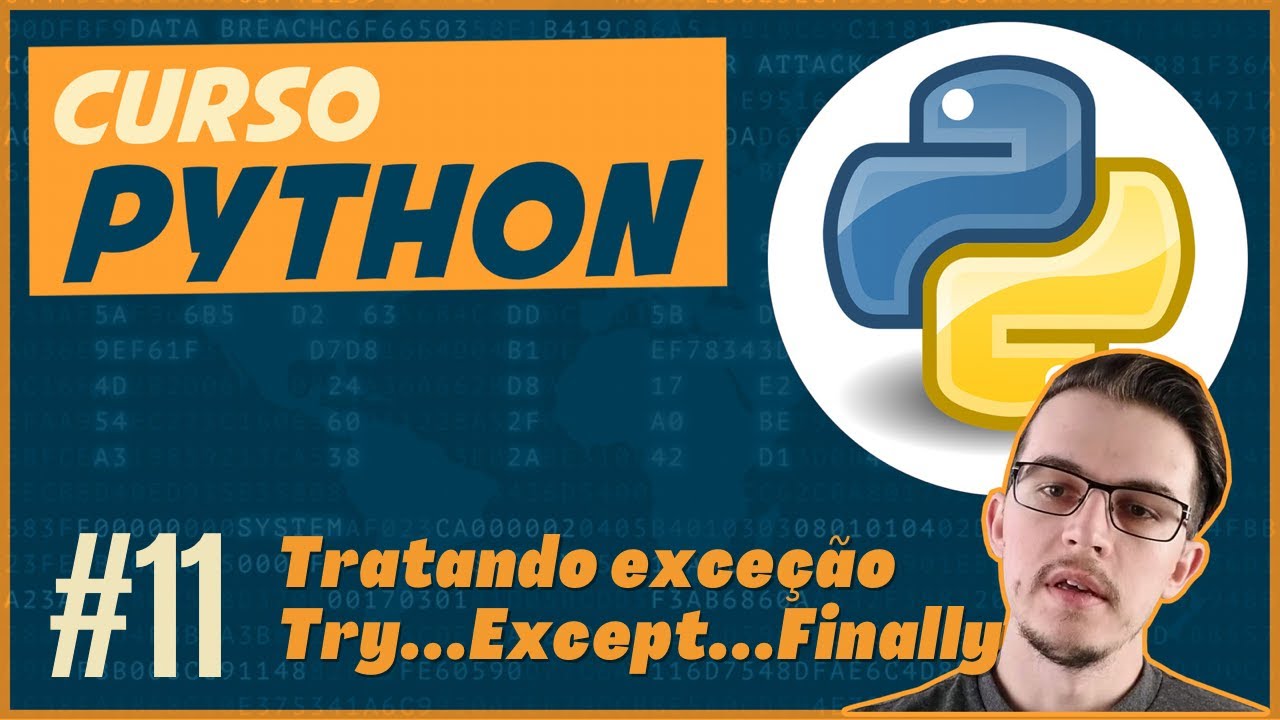 Curso de Python para iniciantes #11 - Tratando exceção - Try...Except...Finally