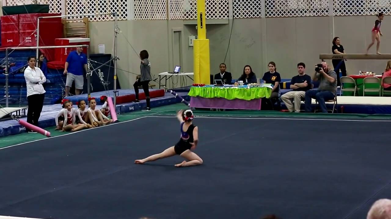 Ashley - 2nd Level 6 Gymnastics Meet - 2/20/2016
