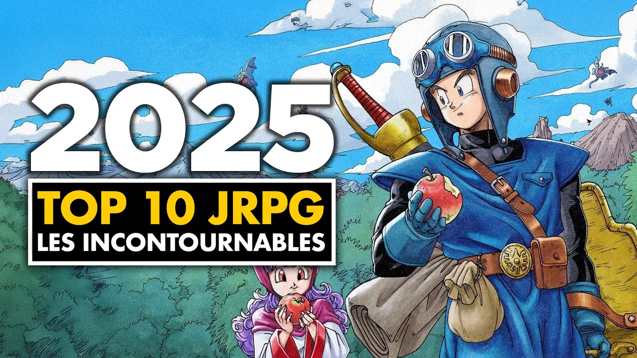TOP 10 des MEILLEURS JRPG sortis en 2025 ! ⭐️