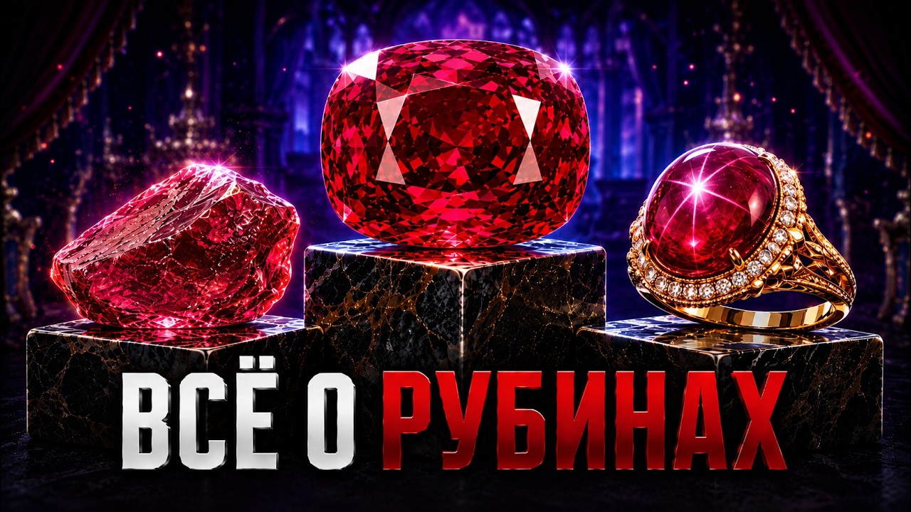 РУБИНЫ - все что нужно знать перед покупкой драгоценного камня