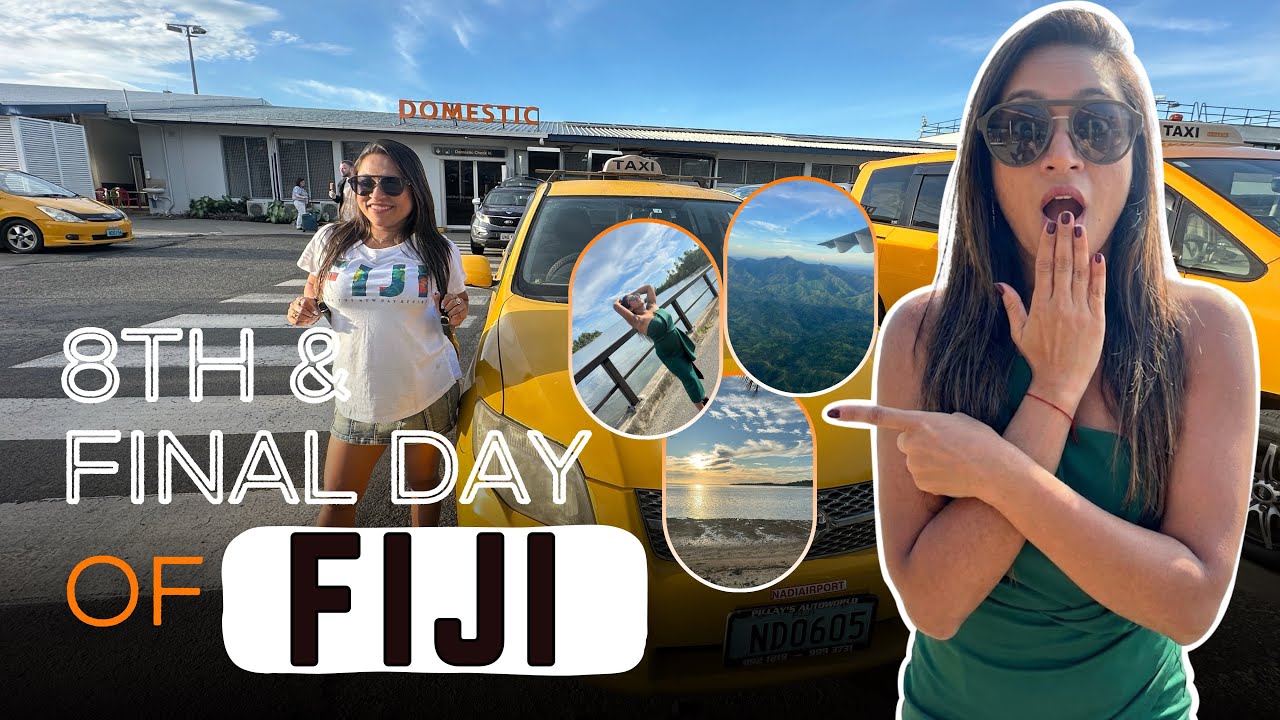 Fiji Last Vlog 🇫🇯 | Fiji Beaches 🏖️ | Suva Explore | Vlog 8 | Back to India From Fiji🛥️✈️