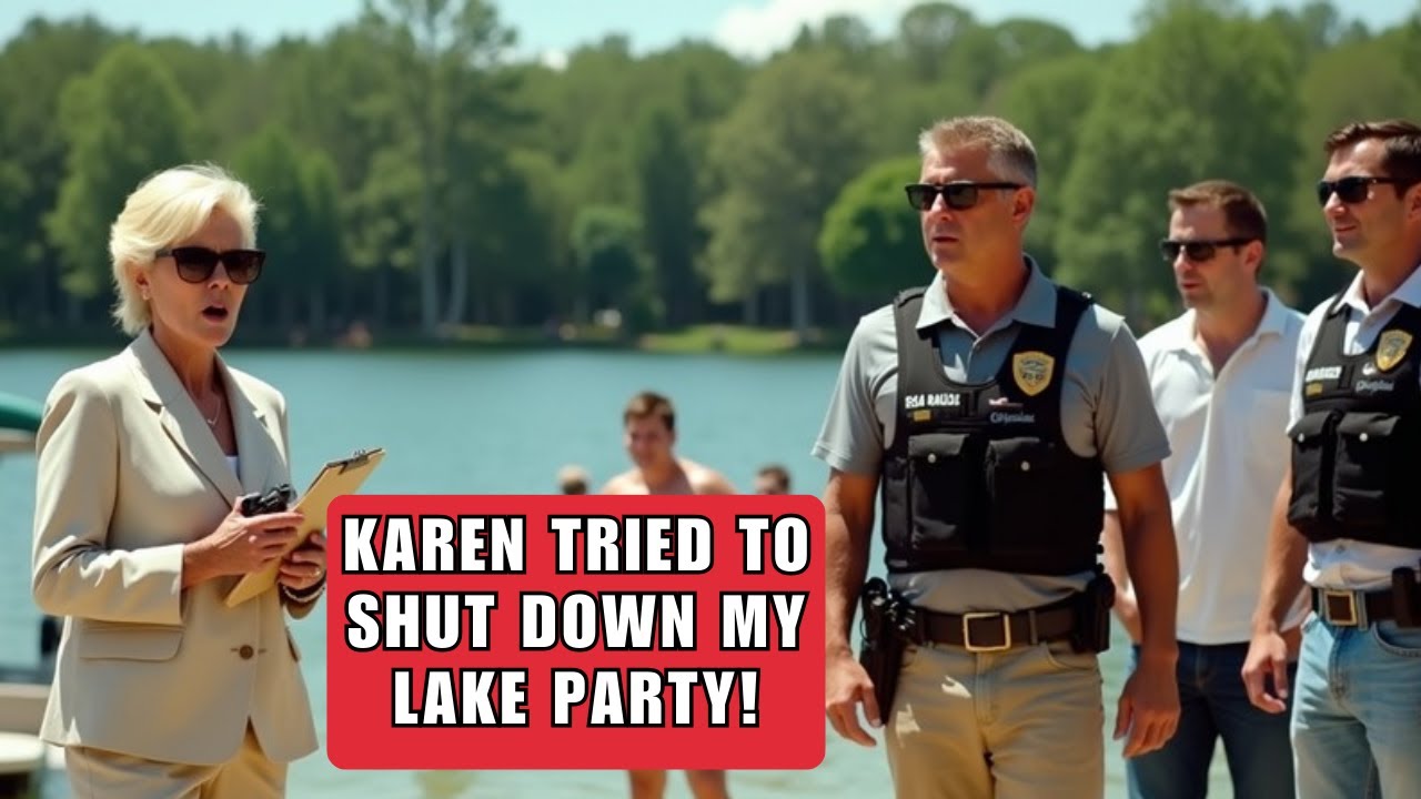 HOA Karen Tried to Kick Out My Guests — She Froze When I Said, “This Is My Land, Not Your Jurisdi..”