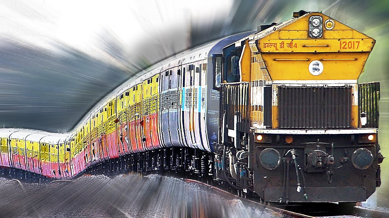 Super MONSTER Gradients : INDIAN RAILWAYS Roller Coaster Trains