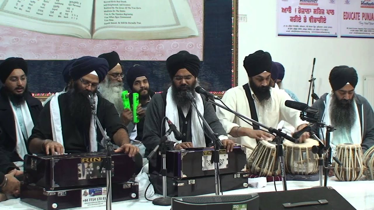 Manchester Friday Night Keertan December 2012 - Bhai Manpreet Singh | Shabad Gurbani Keertan