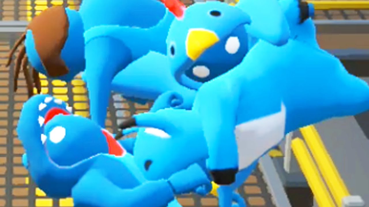 LAUGHING SO HARD | Gang Beasts Online Multiplayer | Pungence