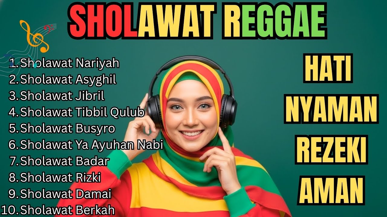 🎶 Sholawat Reggae Merdu Banget | Bikin Nangis & Tenang 😭