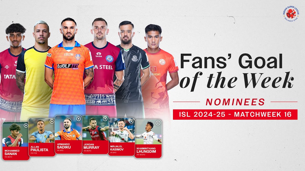 Fans' Goal of the Week | Matchweek 16 | ISL 2024-25