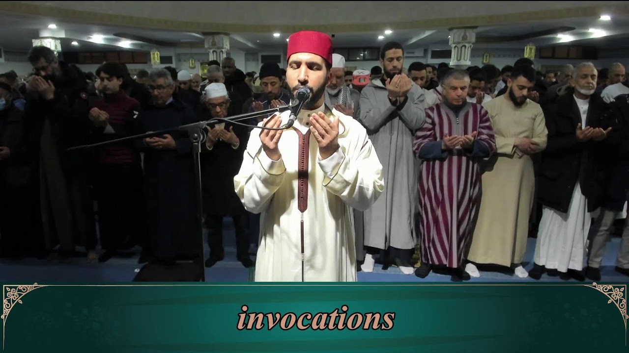 Nuit 1 tarawih Ramadhan 2023/1444. mosquée de #Gennevilliers imam Rachid