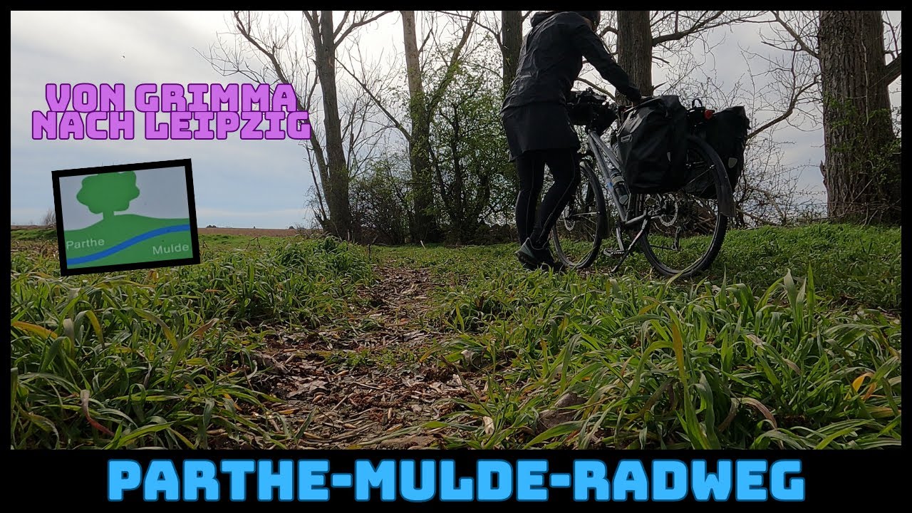 Parthe-Mulde-Radweg von Grimma nach Leipzig
