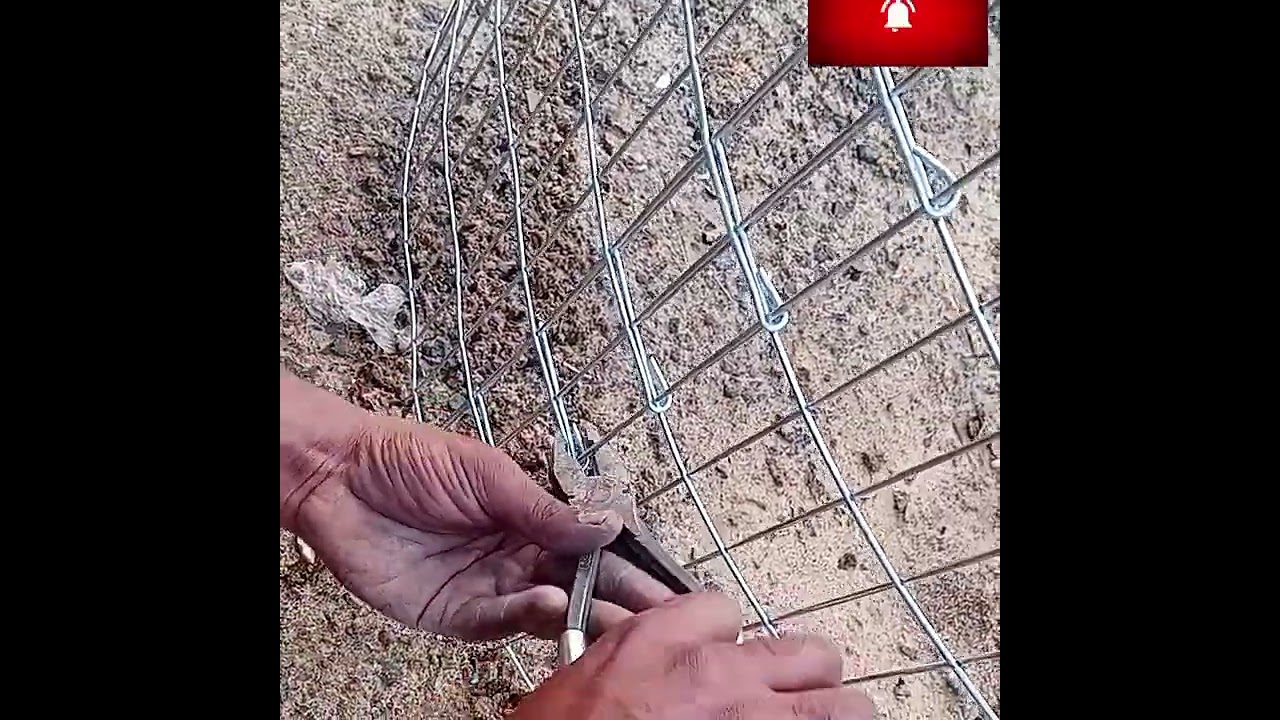 కోడి గాబు ఎలా తయారు చేయాలి /how to make hen basket #ironworks #viral #trending #subscribe @shoku786