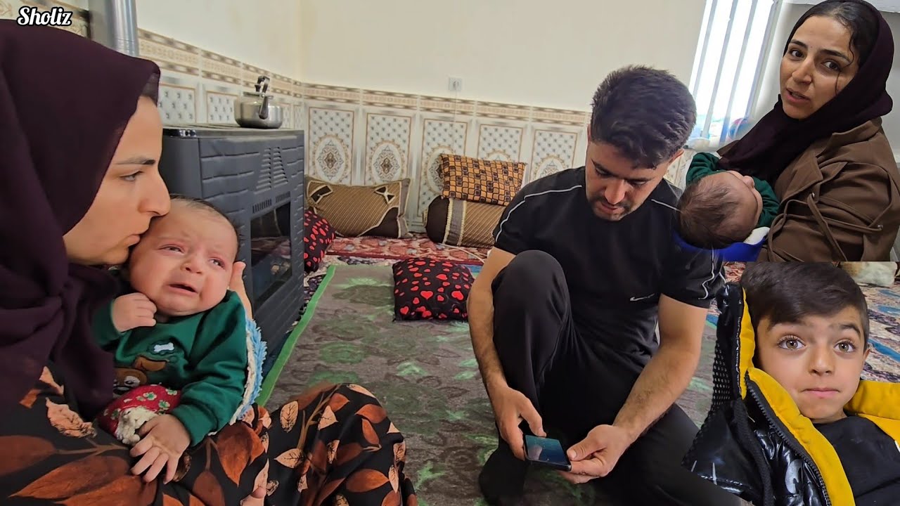 🏥 Hussein & Hossam Visit the Doctor 🩺 | Progress in Building the House 🏗️🏡 | Real Nomadic Life
