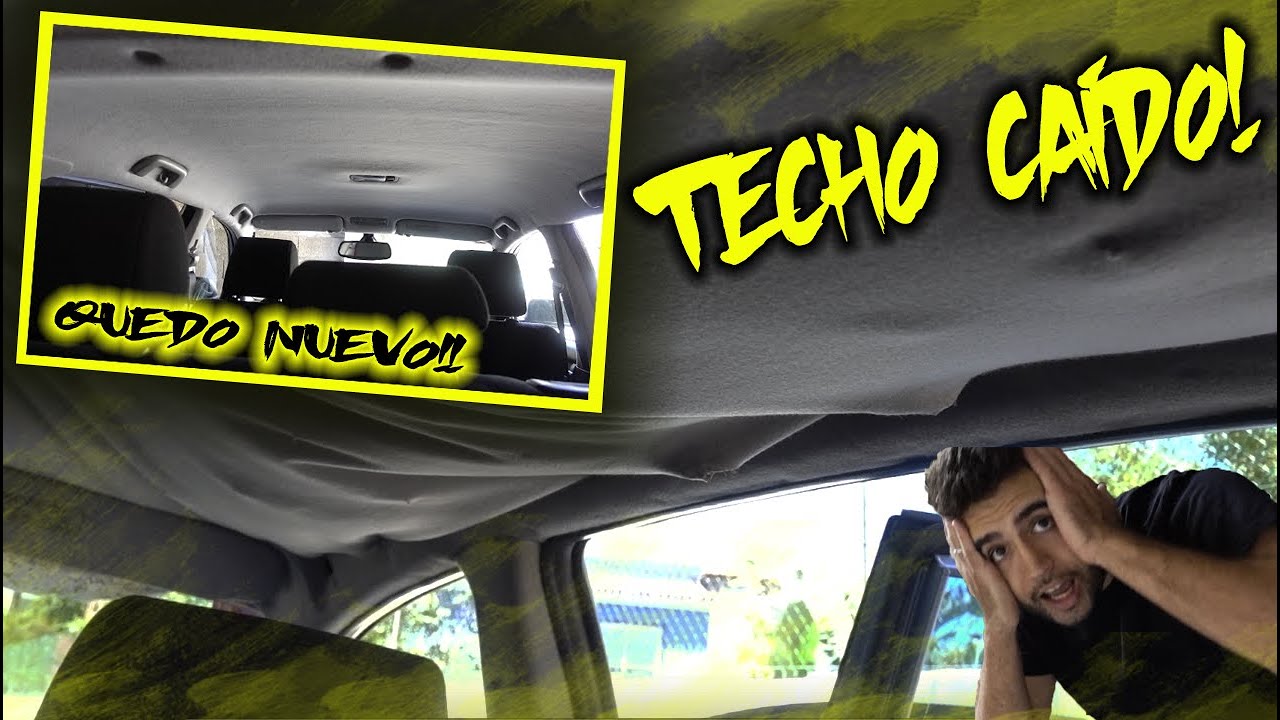 COMO TAPIZAR EL TECHO DE TU COCHE [En Casa] | Fácil✅