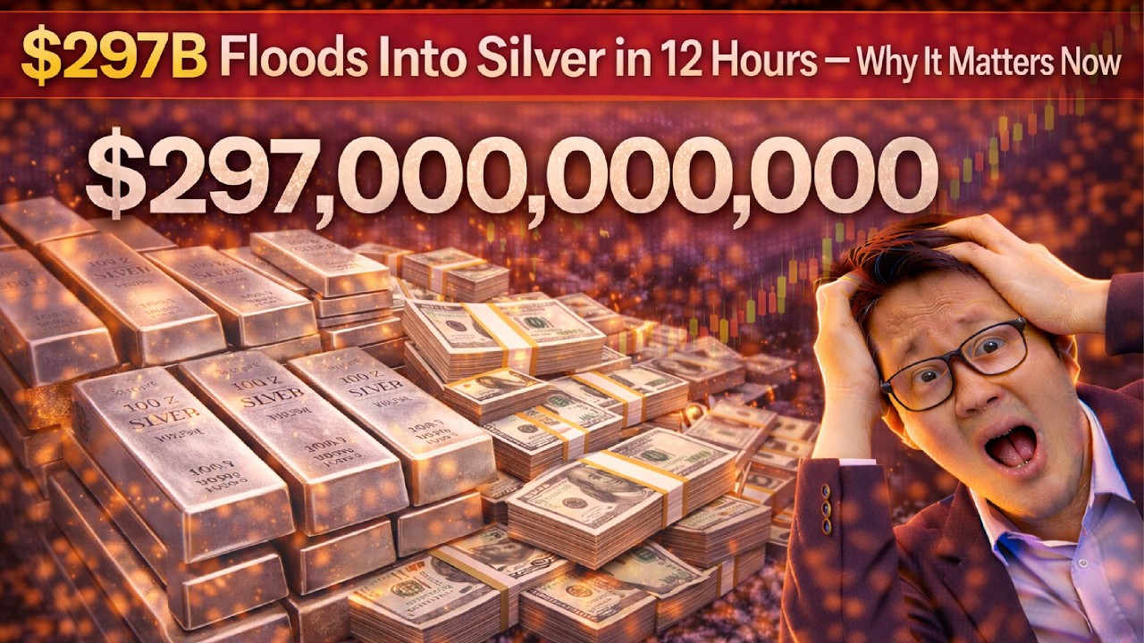 $297B Floods Into Silver in 12 Hours — Why It Matters Now