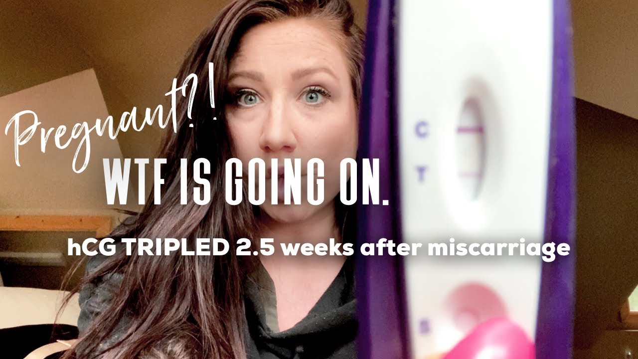Pregnant 2.5 Weeks After a Miscarriage?! || My hCG tripled & We Have No Idea...