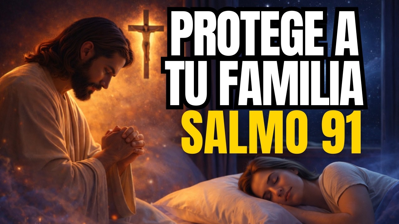 Oración de la Noche para Proteger a tu Familia: Salmo 91 para Dormir en Paz