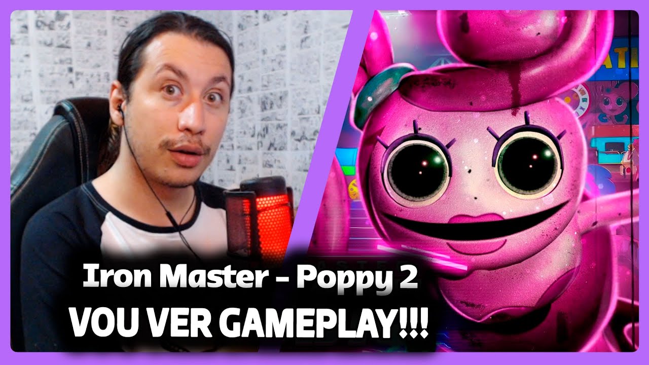Sua Última Festa | Poppy Playtime (Capítulo 2) | Iron Master | REACT DO MORENO