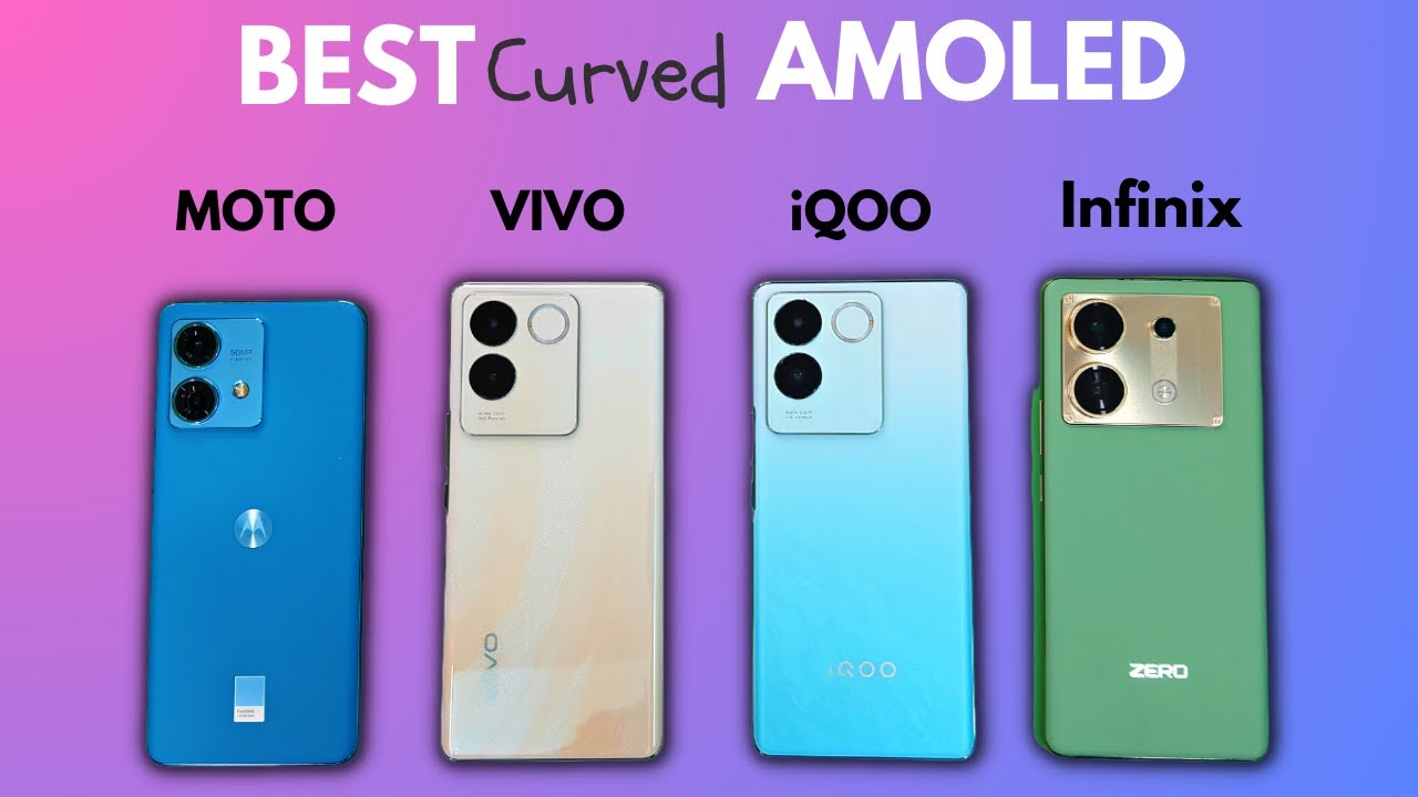Best Curved Amoled & Speaker Test | Moto Edge 40 Neo vs VIVO T2 Pro vs Infinix Zero 30 vs iQOO Z7 Pr