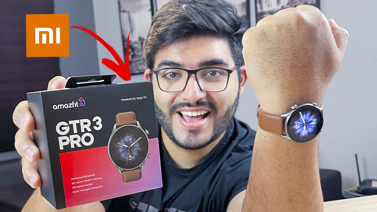 Comprei o Relógio MAIS TOP que a Xiaomi já lançou! Amazfit GTR 3 Pro! Super bateria, Alexa... 😍😍