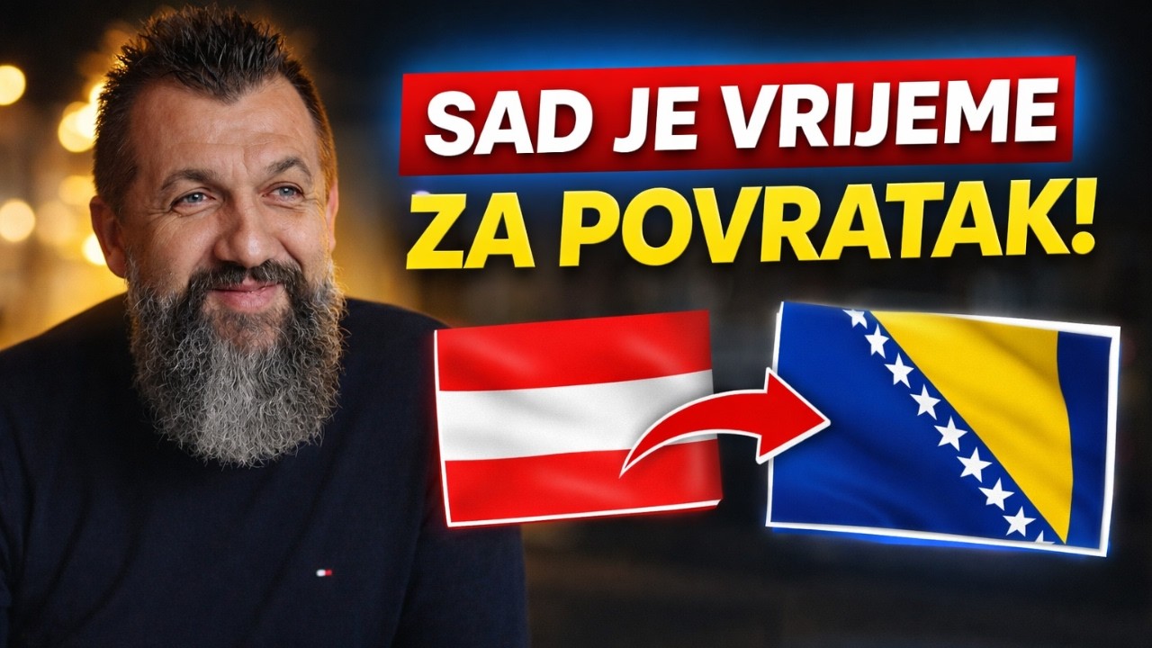 Napustio uspješan život u Beču i vratio porodicu u Bosnu – evo ZAŠTO