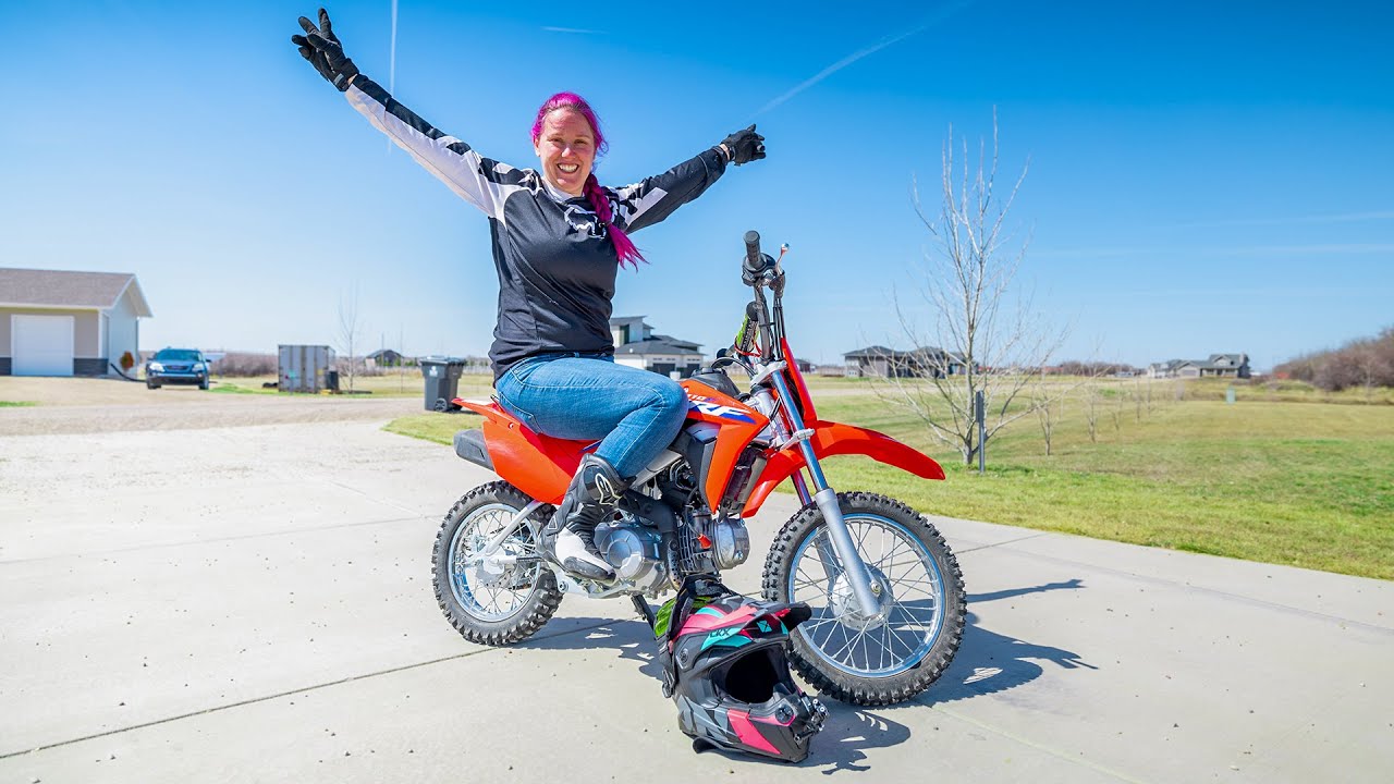 Surprising My Wife With A Brand New Pit Bike!