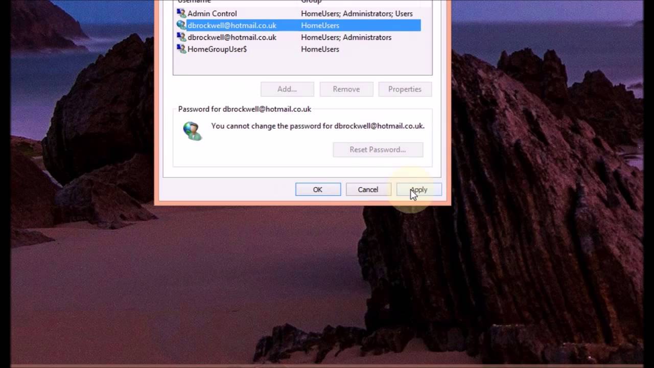 Automatically login to user account at start up on Windows 8 & 8.1