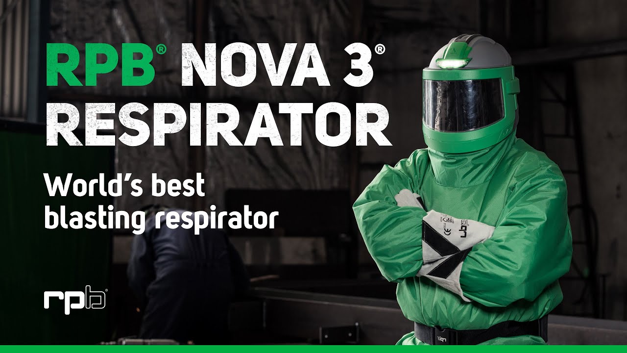 Nova 3 | World's Most Comfortable Blasting Respirator | RPB Safety