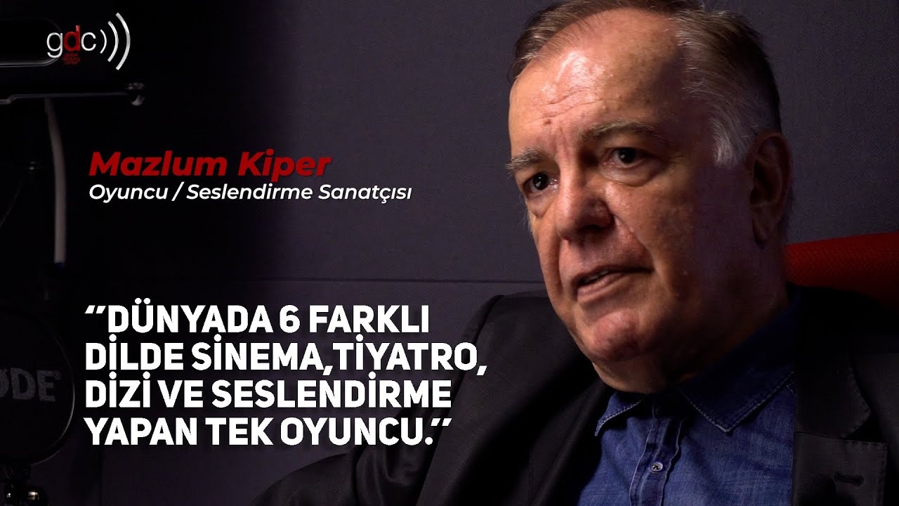 Dünyada 6 dilde sinema, tiyatro, dizi ve seslendirme yapan tek oyuncunun başarı hikâyesi I GDC