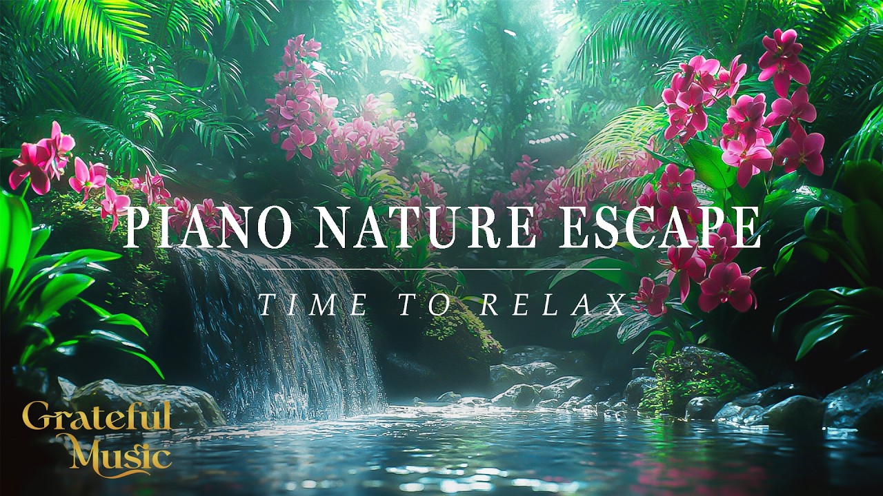 Piano Forest Calm | Focus Music with Gentle Nature Sounds