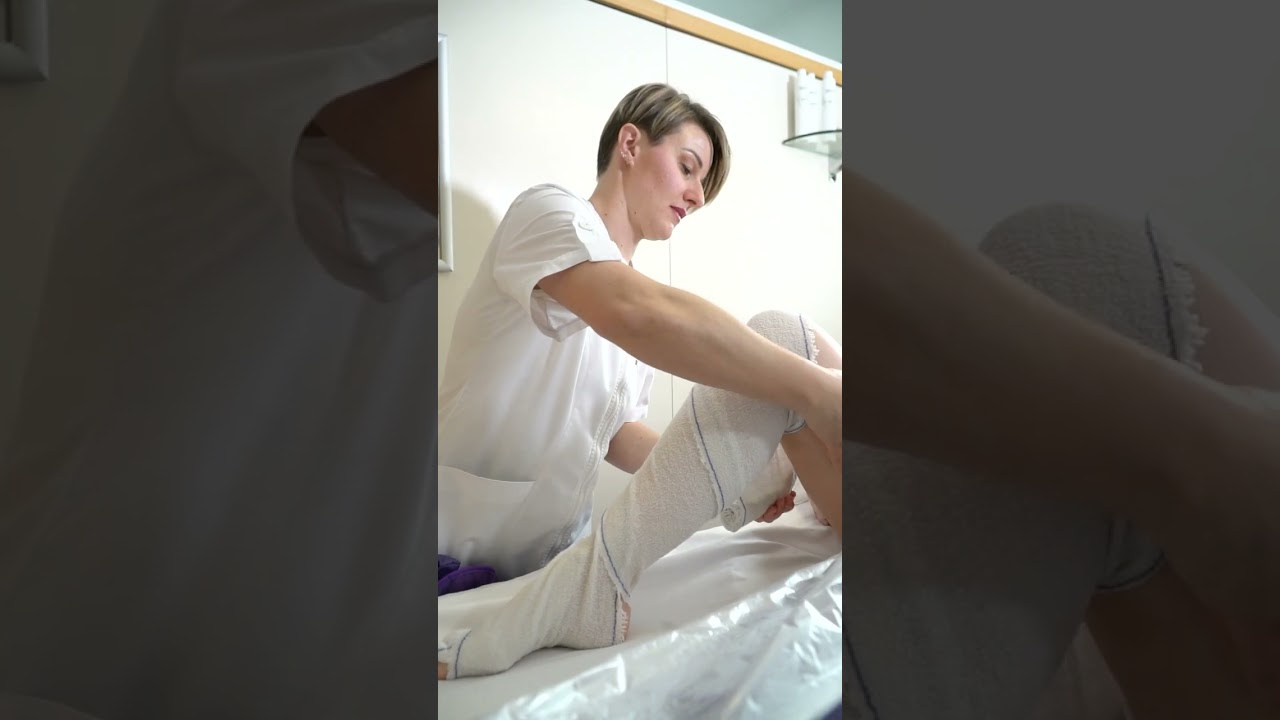 Pressoterapia con bendaggio