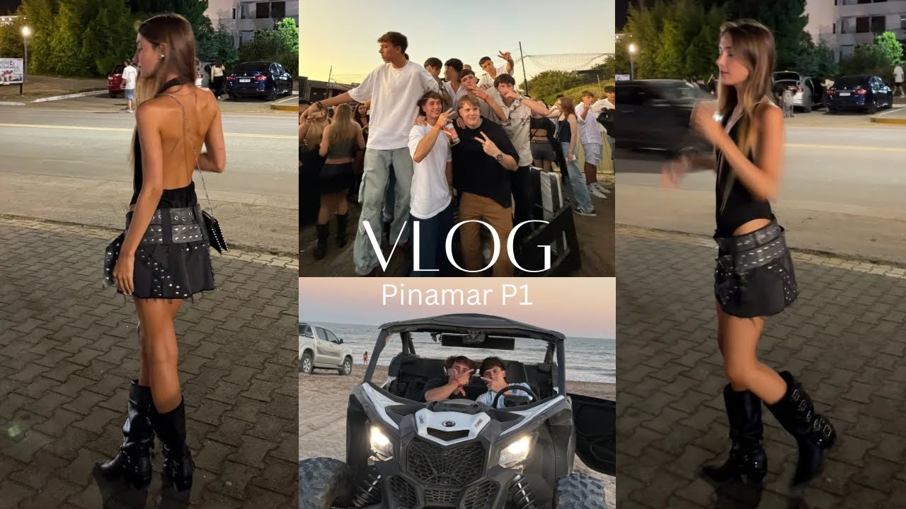 VLOG // Pinamar #1, amigos, fiesta, playa y ++