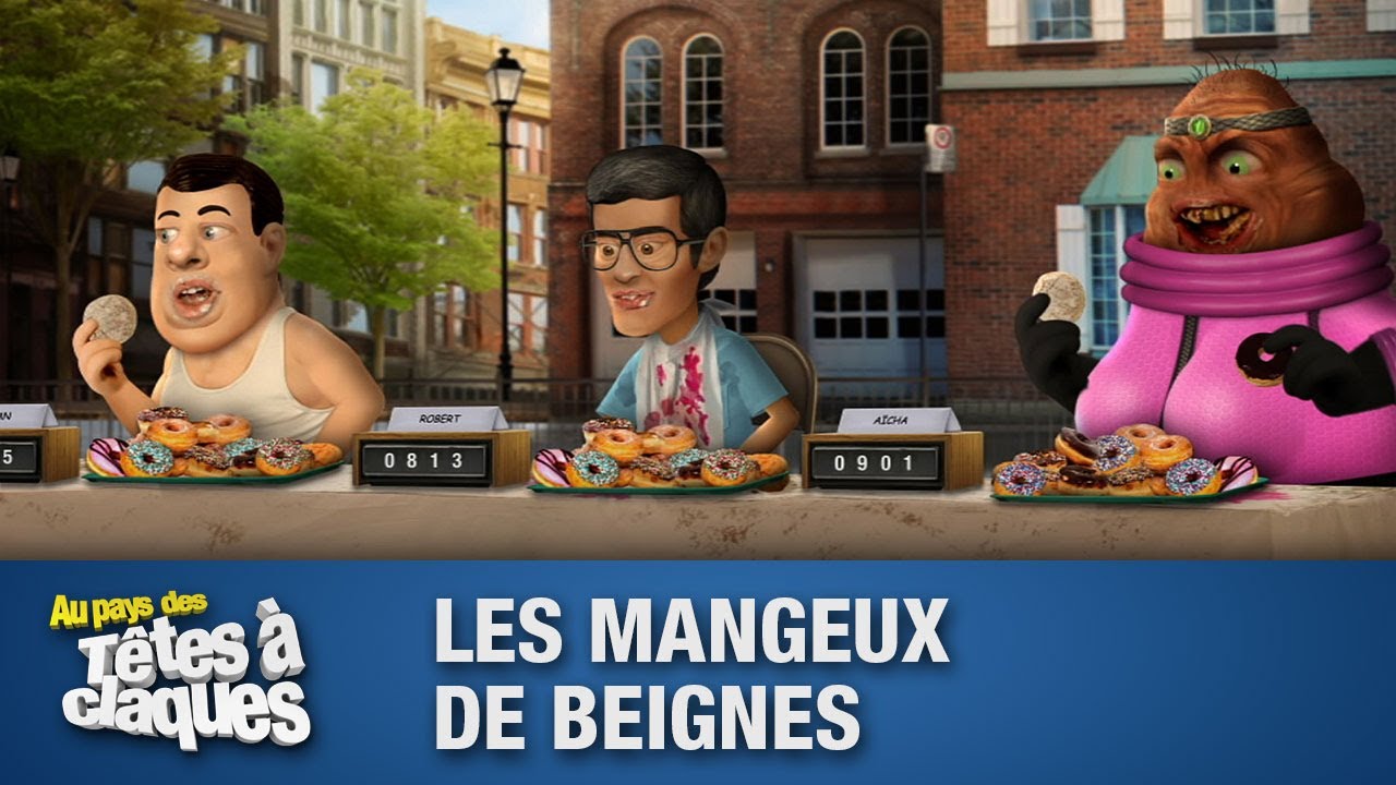 Les mangeux de beignes - Têtes à claques