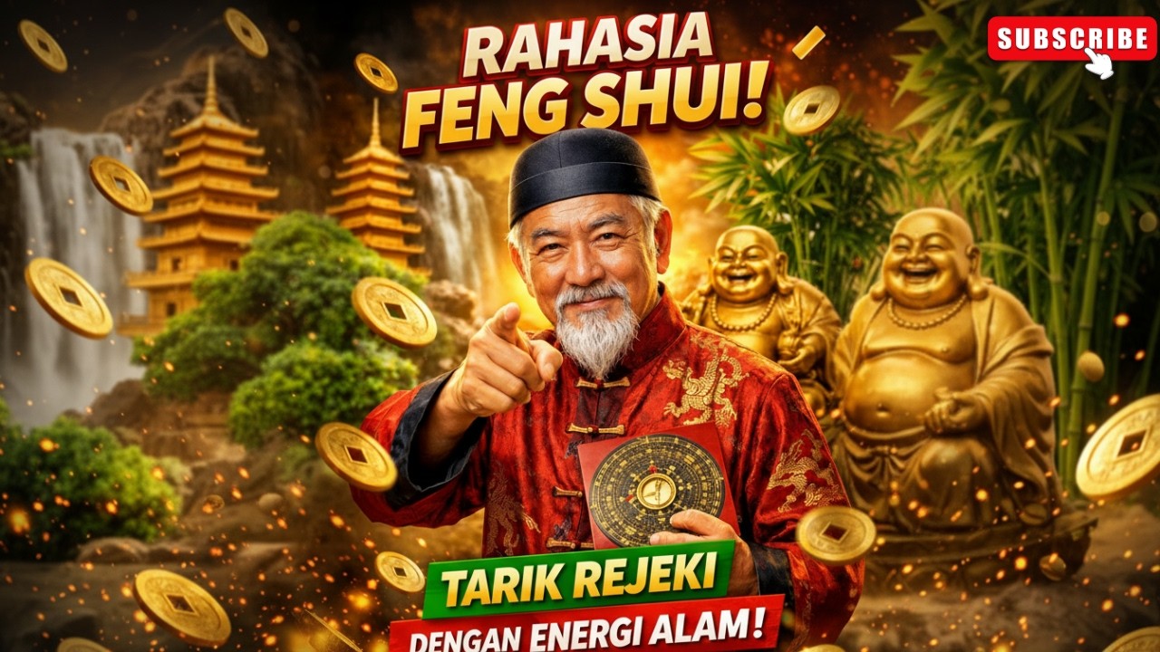 RAHASIA FENGSHUI 🔥 NARIK REZEKI DENGAN ENERGI ALAM 🔥