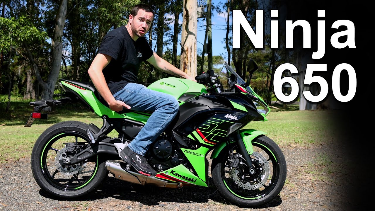 2023 Ninja 650 Ergos and Rider Fit | Comfortable Sportsbike!