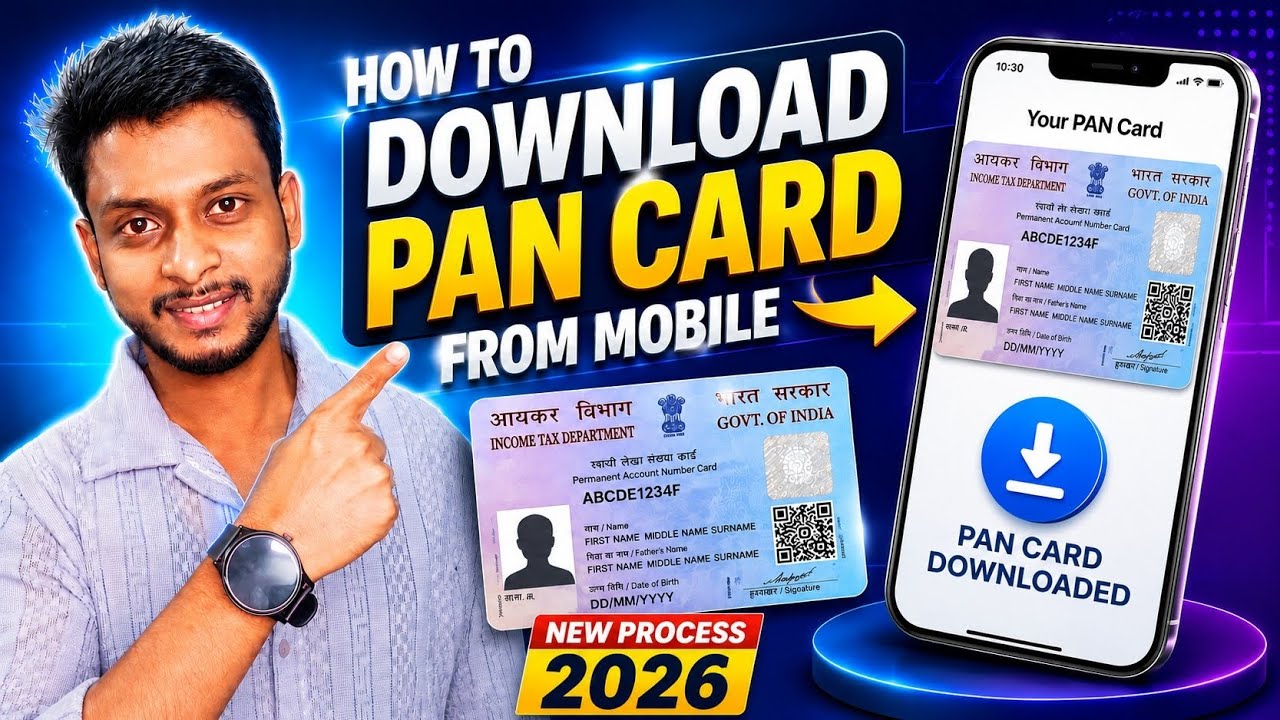 How To Download PAN Card | PAN Card Download Online Kese Karen 