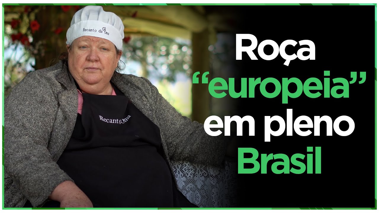 ROÇA DOS SONHOS: Família de origem europeia vive em lindo sítio no interior de Santa Catarina