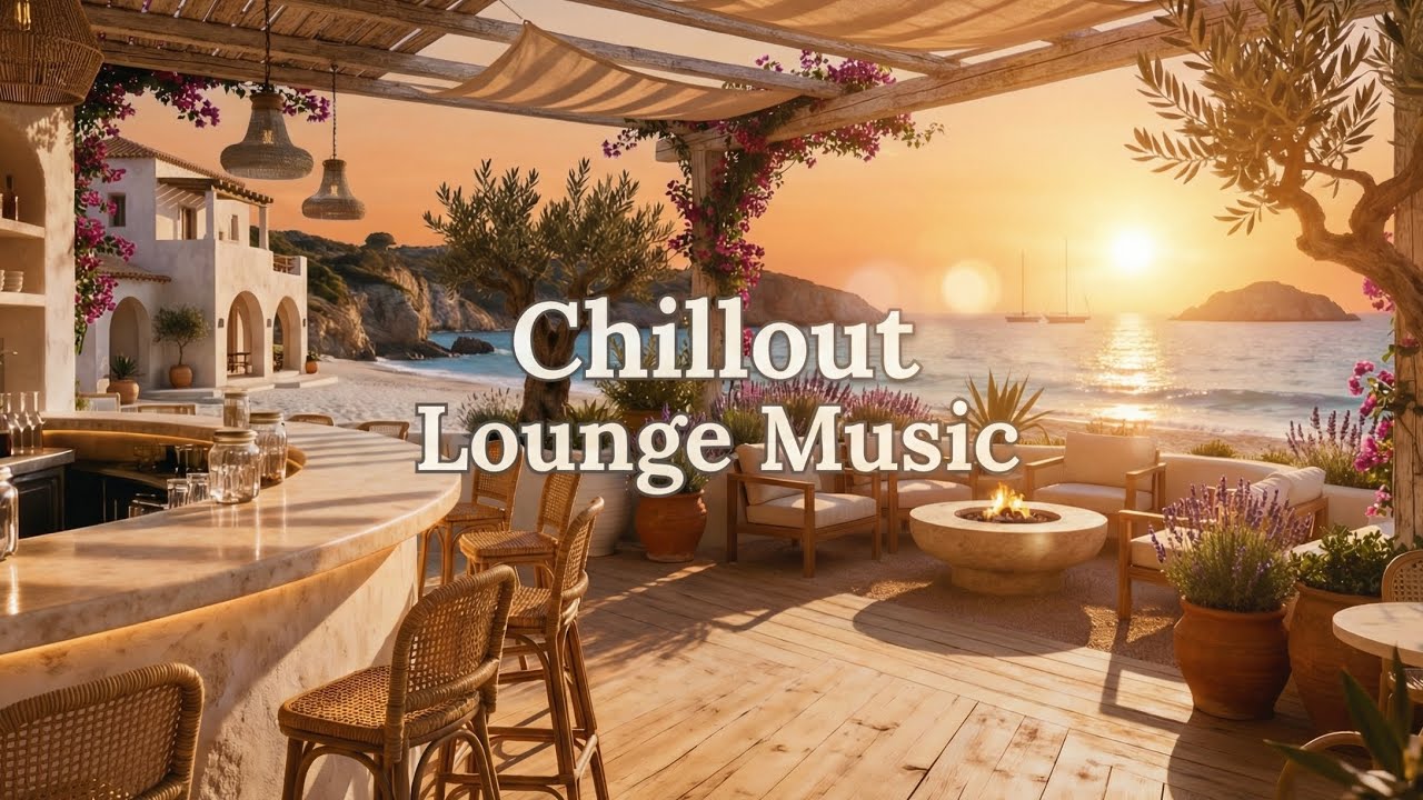 Chillout Café del Mar Style | Sunset Calm for Stress Relief and Reset | Deep Lounge Mix 2026 🌅